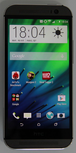HTC One (M8) face