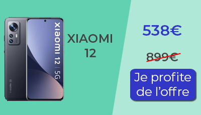 Xiaomi 12 promotion Black Friday
