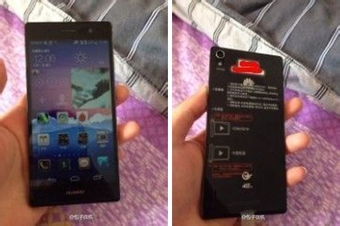 Huawei Ascend P7 : deux nouvelles photos présentent le smartphone en état de marche