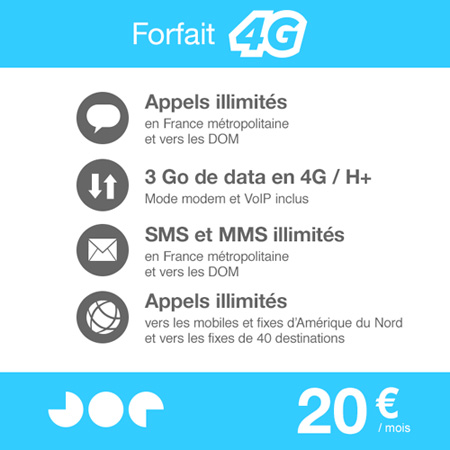 Joe Mobile : la 4G est arrivée !