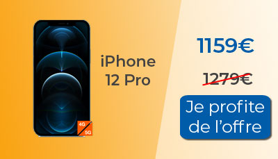 iPhone 12 en Pro en promo chez Boulanger