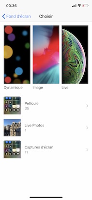 Apple iPhone XS fond d'écran