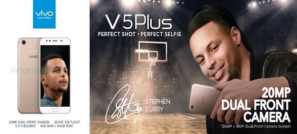 Vivo V5 Plus : un selfie phone qui va bientôt « doubler la mise »