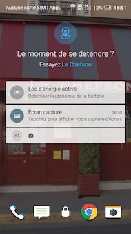 HTC One A9 interface