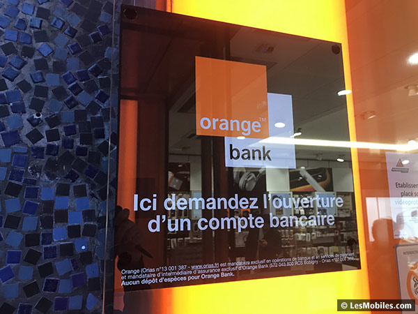 Orange Bank dans une boutique Orange