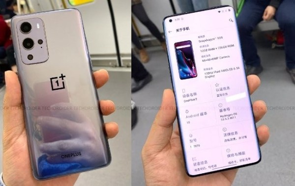Le OnePlus 9 se montre sur une photo et dévoile ses caractéristiques techniques
