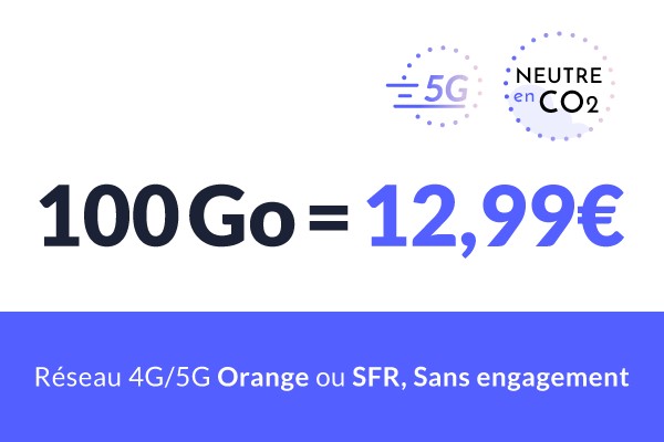 BON PLAN : un forfait mobile jusqu’à 200Go en promo dès 12,99 € sur SFR ou Orange !