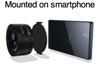 Sony pourrait commercialiser des objectifs pour ses smartphones