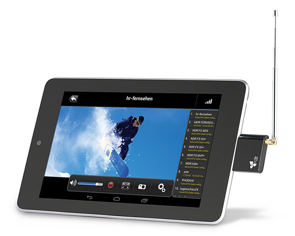 Accesssoire AndroidDTV pour capter la TNT sur smartphones et tablettes