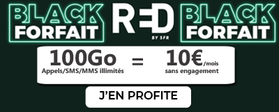 Black Forfait RED 100Gop