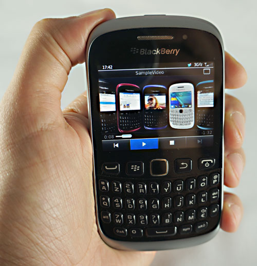 Test BlackBerry Curve 9320 : système d'exploitation + réactivité