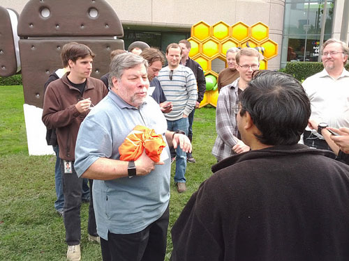 Samsung Galaxy Nexus Steve Wozniac Campus Google cadeau