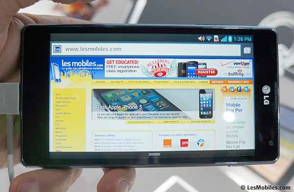 Prise en main LG Optimus G : nos premières impressions sur le presque-jumeau du Google Nexus 4 (CES 2013) 