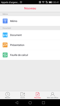 Huawei P8 : WPS Office