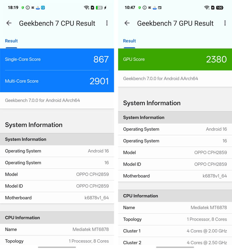 Oppo Reno16 F 5G