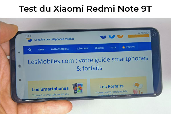 Test Xiaomi Redmi Note 9T : la 5G abordable et une bonne autonomie