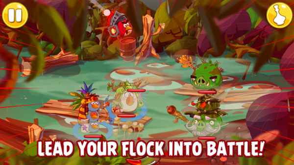 Angry Birds EPIC : combat