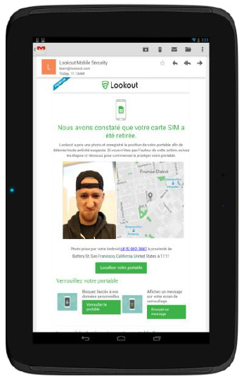 Vols de smartphones : Lookout lance les « Alertes Antivol »