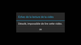 Wiko Cink Peax : menu video