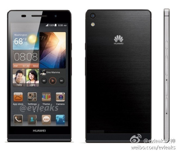 Huawei Ascend P6 : des photos officielles en fuite pour le smartphone Android