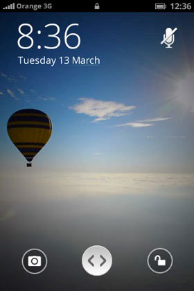 capture d'écran de Firefox OS