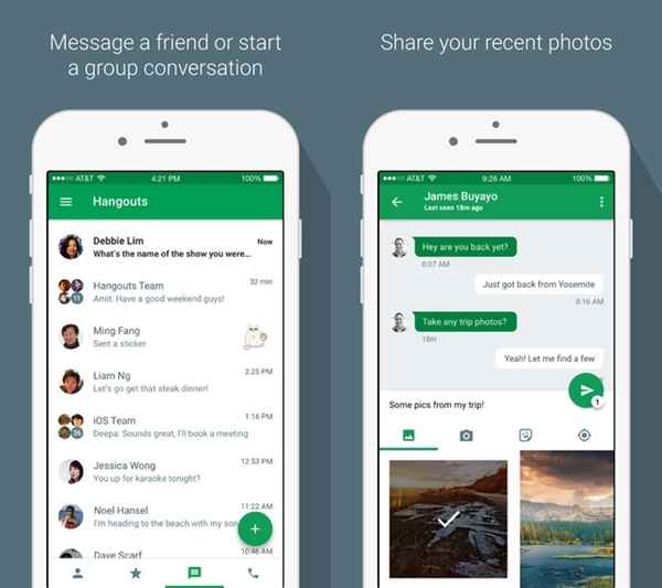 Hangouts 4.0 arrive... sur iOS avant Android