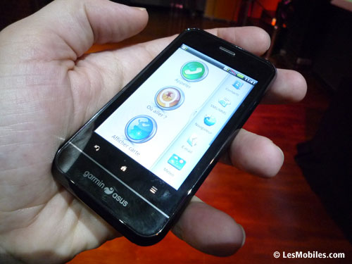 Le Garmin-Asus A10 (Android 2.X) sera disponible mi-2010