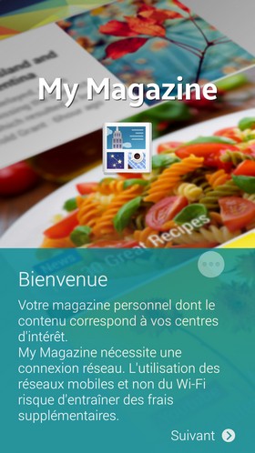 Samsung Galaxy S5 : My Magazine