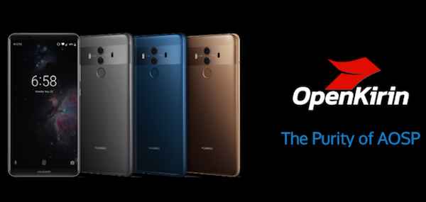 OpenKirin ouvre les portes d’AOSP aux mobiles Huawei et Honor