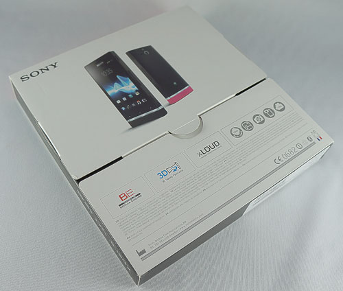 test Sony Xperia U : pack seul