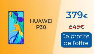 Promo Huawei P30 pendant les Amazon Prime Days