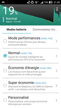 Asus ZenFone Zoom : Power Saver