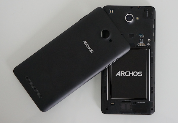Archos 50 Helium ouvert