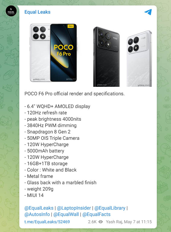 POCO F6 Pro