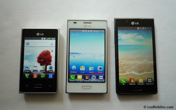 LG lance sa gamme « L-Style » avec trois smartphones Android (L3, L5 et L7)