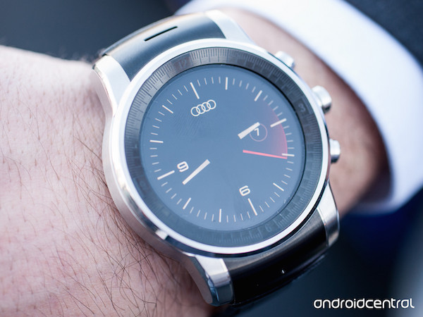 LG et Audi dévoilent (sous le manteau) une smartwatch sous WebOS (CES 2015)