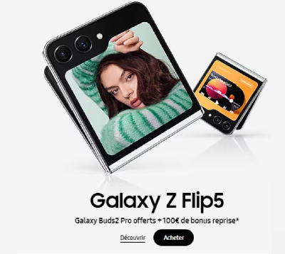 promo Samsung Galaxy Z Flip5