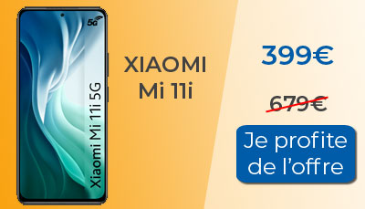 Le Xiaomi Mi 11i est en promotion