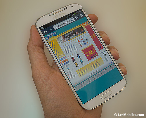 Prise en main du Samsung Galaxy S4
