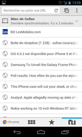 LG Google Nexus 4 : système d'exploitation + interface utilisateur + nouveautés d'Android 4.2 Jelly Bean
