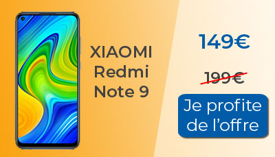 Soldes : Xiaomi Redmi Note 9 à 149?