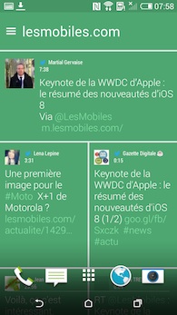 HTC One mini 2 interface