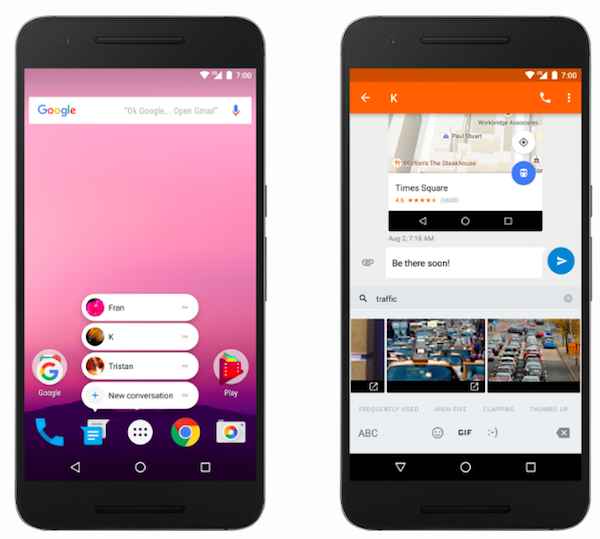 Google annonce la liste des Nexus compatibles avec Android 7.1