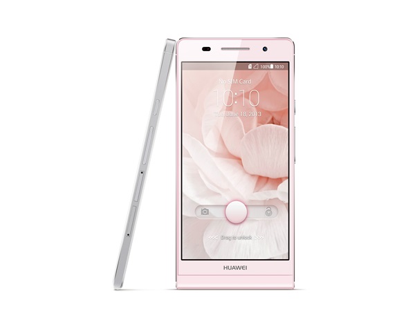 Huawei Ascend P6 : du rose et 20 € offert chez Marionnaud !