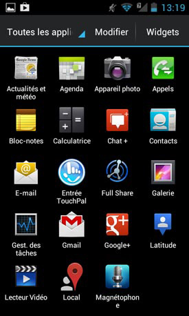 système d'exploitation et interface utilisateur