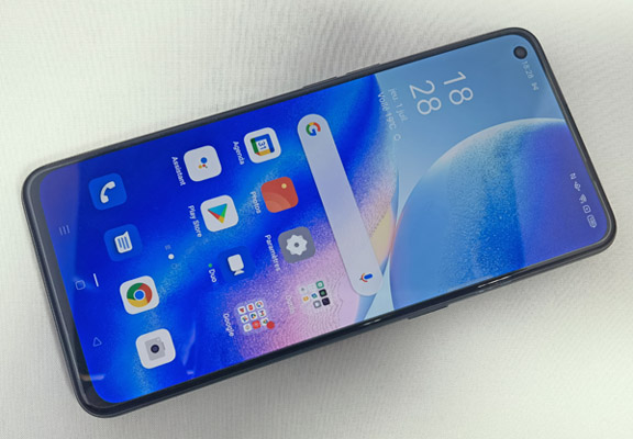 Ecran de l'Oppo Find X3 Lite