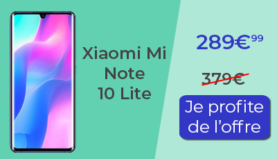CTA Xiaomi Mi Note 10 Lite Black Friday