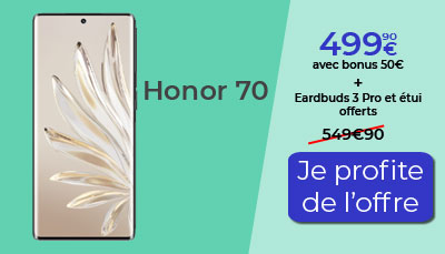 Honor 70 offre de lancement