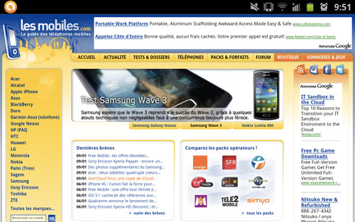 Samsung Galaxy Note test mi-tablette mi-smartphone écran tactile super amoled 5,3 pouces stylet s pen