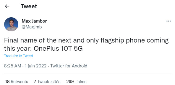 Oneplus 10T 5G
